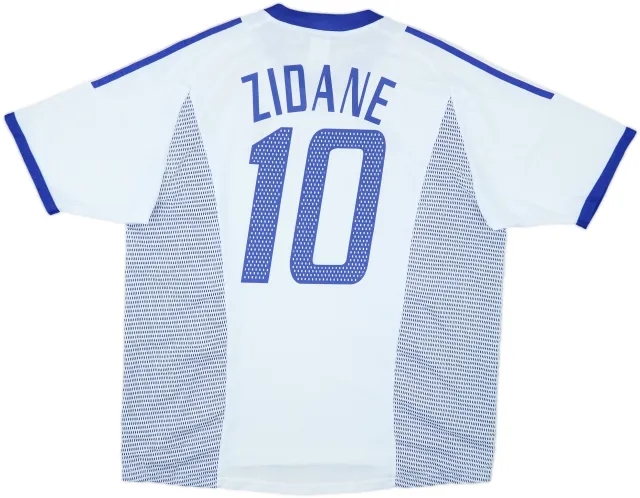 2002-04 France Away Shirt Zidane #10 - 9/10 - (XL)