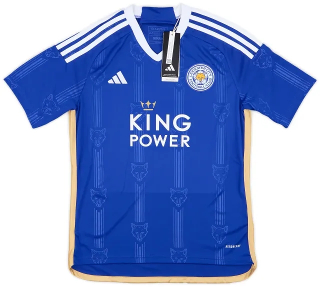 2023-24 Leicester Home Shirt (L.Boys)
