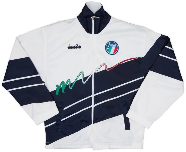 1990 Italy Diadora Track Jacket - 6/10 - (M)