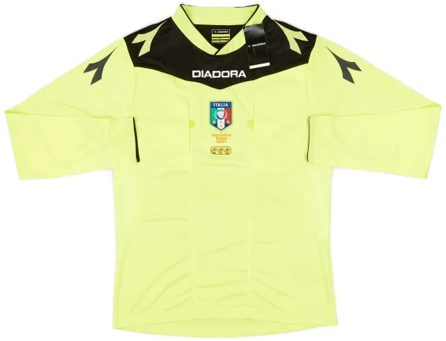 2014-15 Italy Diadora Referee L/S Shirt (S)