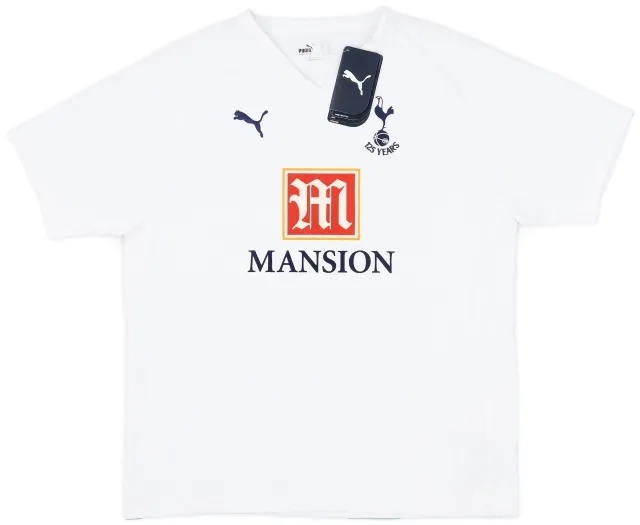 2007-08 Tottenham Home Shirt (L.Boys)