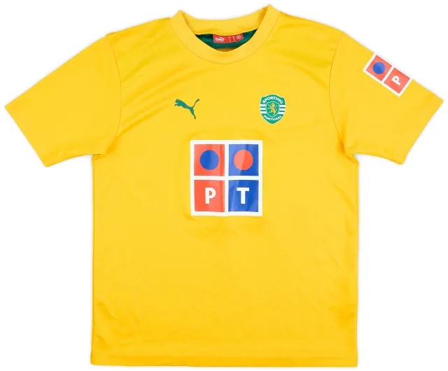 2006-07 Sporting CP Away Shirt - 7/10 - (L.Boys)