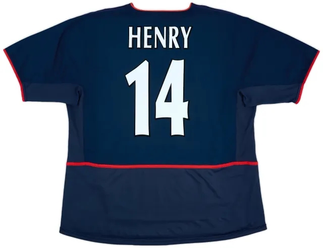 2002-04 Arsenal Away Shirt Henry #14 - 8/10 - (XXL)
