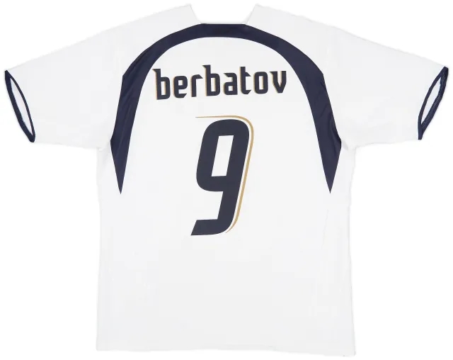 2006-07 Tottenham Home Shirt Berbatov #9 - 7/10 - (XL)