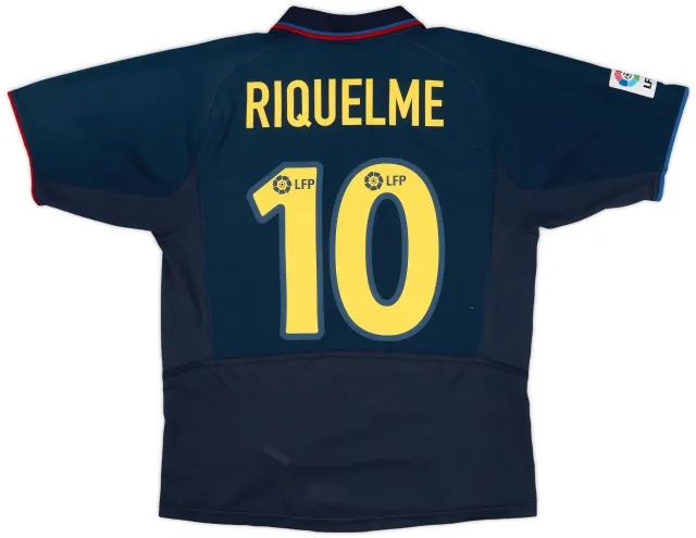 2002-03 Barcelona Away Shirt Riquelme #10 - 8/10 - (M)