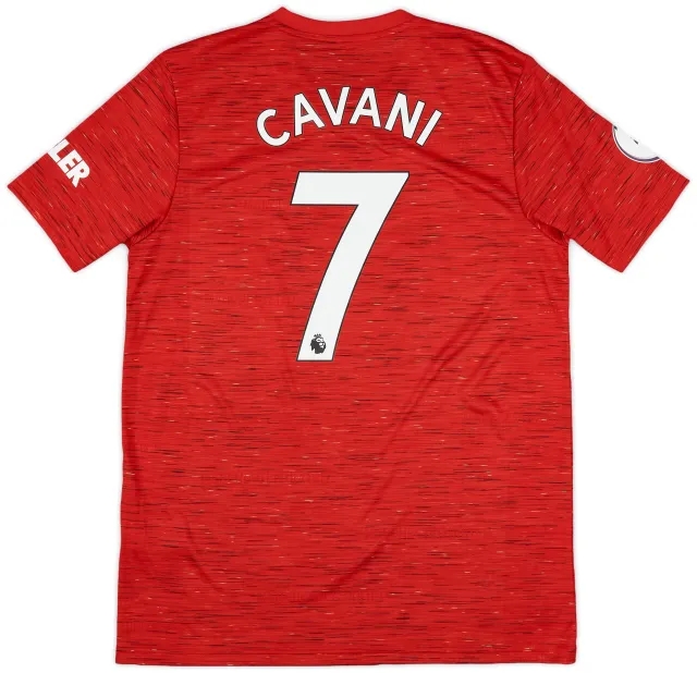 2020-21 Manchester United Home Shirt Cavani #7 - 10/10 - (L)