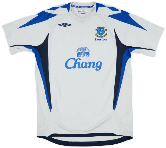 2007-08 Everton Umbro Training Shirt - 9/10 - (M)