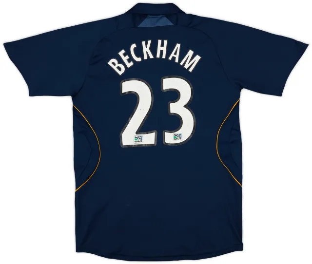 2007-08 LA Galaxy Away Shirt Beckham #23 - 7/10 - (XL.Boys)