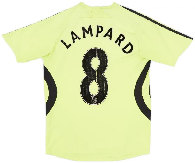 2007-08 Chelsea Away Shirt Lampard #8 - 5/10 - (L.Boys)