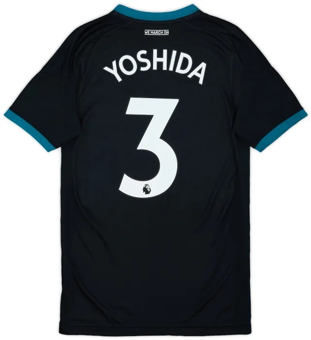 2017-18 Southampton Away Shirt Yoshida #3 - 10/10 - (S)