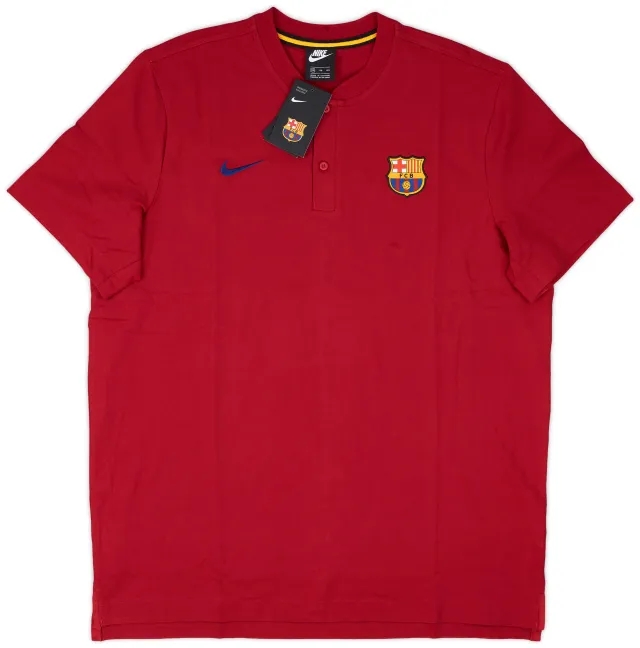 2020-21 Barcelona Nike Polo Shirt (XXL)