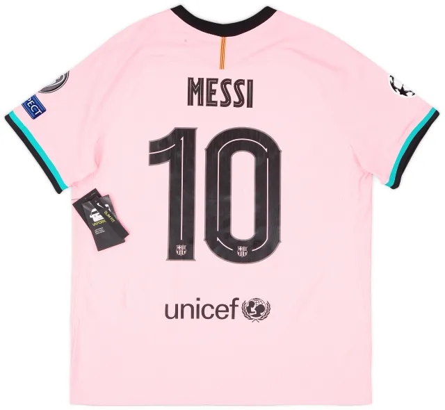 2020-21 Barcelona Authentic Third Shirt Messi #10 (XL)