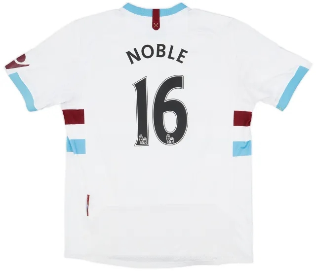 2010-12 West Ham Away Shirt Noble #16 - 6/10 - (XXL)