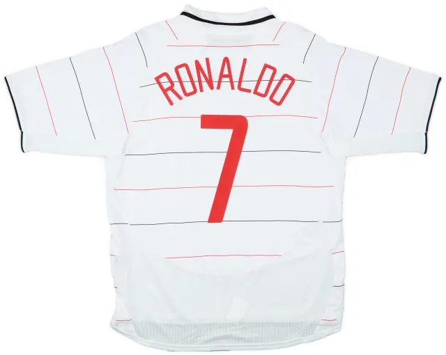 2003-05 Manchester United Third Shirt Ronaldo #7 - 8/10 - (L)