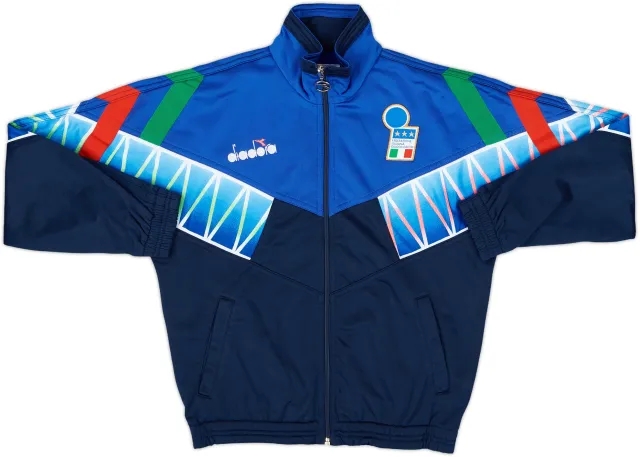 1994 Italy Diadora Track Jacket - 8/10 - (S.Boys)