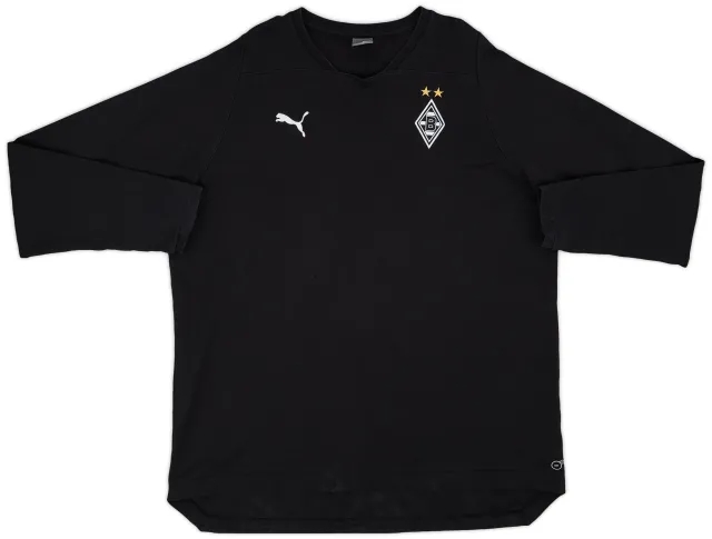2018-19 Borussia Monchengladbach Puma Cotton L/S Shirt - 8/10 - (3XL)