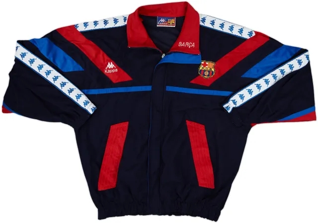 1995-97 Barcelona Kappa Track Jacket - 7/10 - (L)