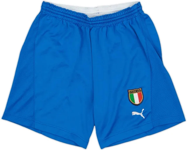 2003-04 Italy Home Shorts - 7/10 - (XL.Boys)