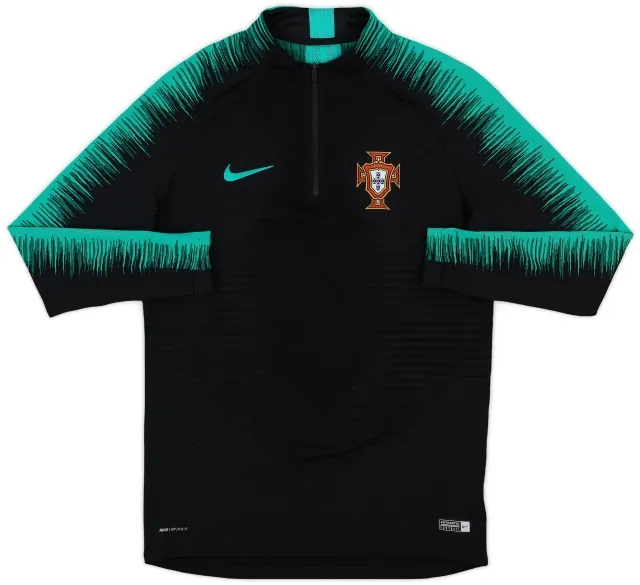 2018-19 Portugal Nike 1/4 Zip Drill Top - 8/10 - (M)
