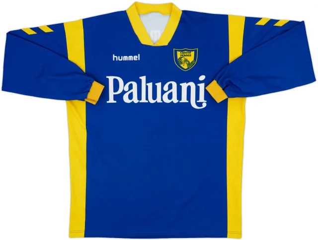 2000-01 Chievo Verona Hummel Training L/S Shirt - 8/10 - (XL)