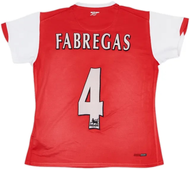 2006-08 Arsenal Home Shirt Fabregas #4 - 4/10 - (Women's M)