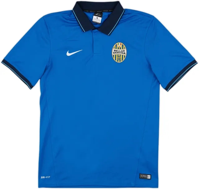 2014-15 Hellas Verona Nike Polo Shirt - 9/10 - (S)