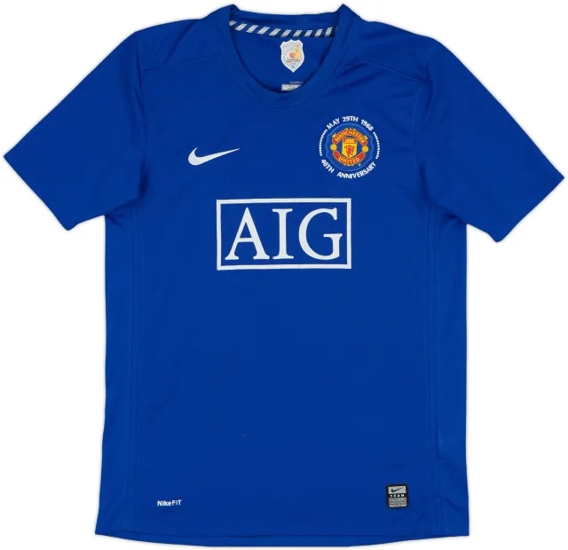 2008-09 Manchester United Third Shirt - 8/10 - (XL.Boys)