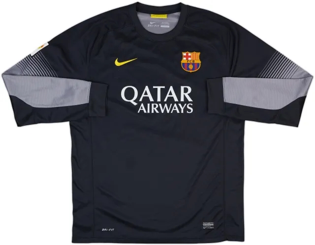 2013-14 Barcelona GK Shirt - 8/10 - (L)