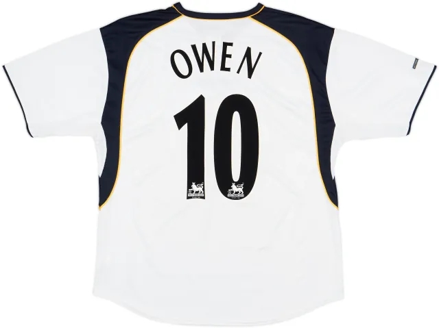 2001-03 Liverpool Away Shirt Owen #10 - 9/10 - (L)