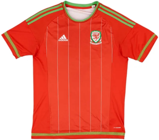 2015-16 Wales Home Shirt - 9/10 - (M)