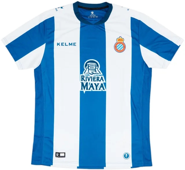 2018-19 Espanyol Home Shirt - 9/10 - (3XL)