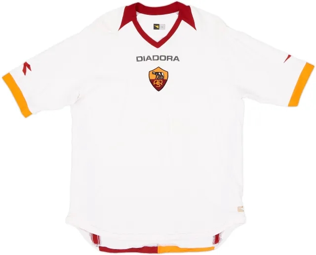 2006-07 Roma Away Shirt #6 - 4/10 - (L)