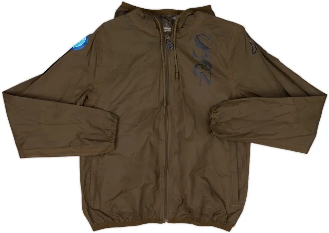 2018-19 Napoli Kappa Hooded Track Jacket - 7/10 - (S)