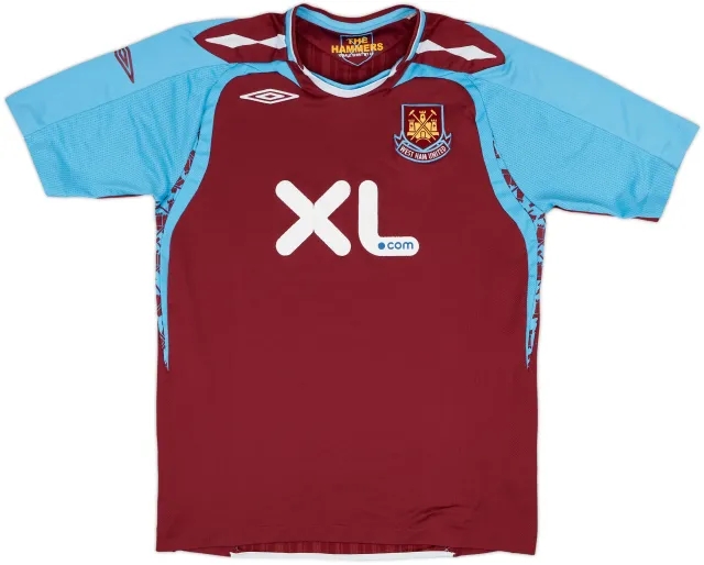 2007-08 West Ham Home Shirt - 5/10 - (M)