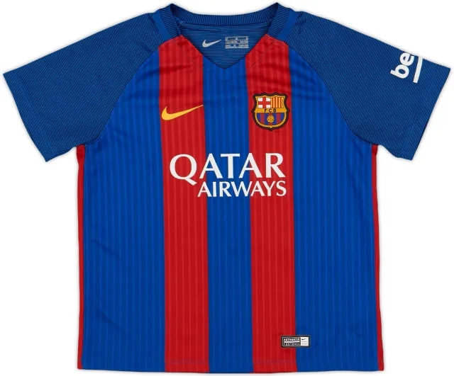 2016-17 Barcelona Home Shirt - 10/10 - (5-6 Years)