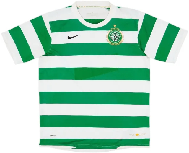 2007-08 Celtic Home Shirt - 3/10 - (L)