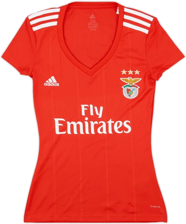 2018-19 Benfica Home Shirt - 9/10 - (Women's XXS)