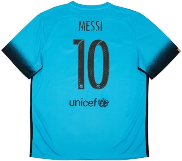 2015-16 Barcelona Third Shirt Messi #10 (XL)