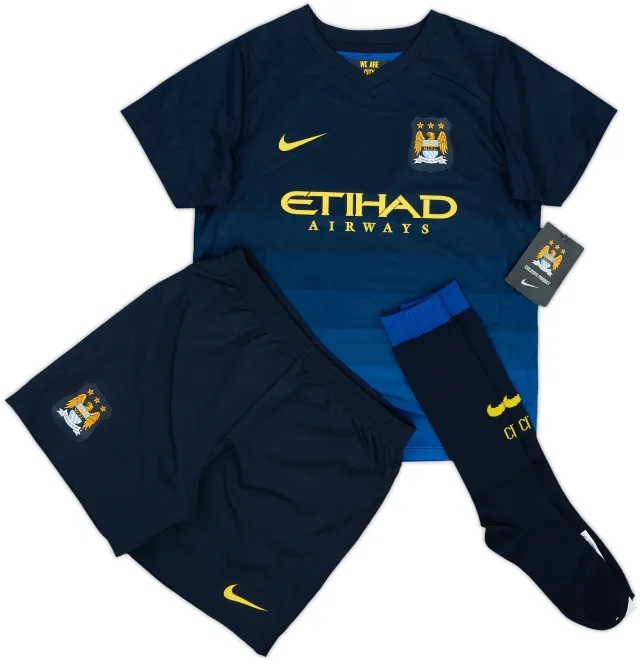 2014-15 Manchester City Away Full Kit (5-6 Years)