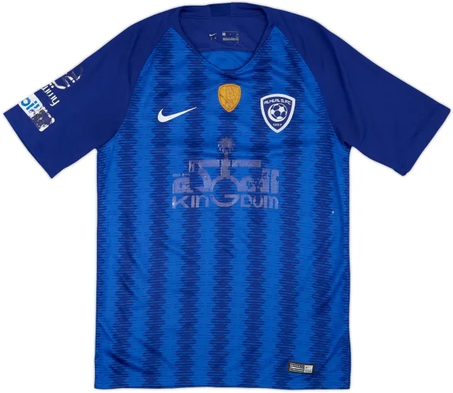 2018-19 Al-Hilal Riyadh Home Shirt - 3/10 - (S)
