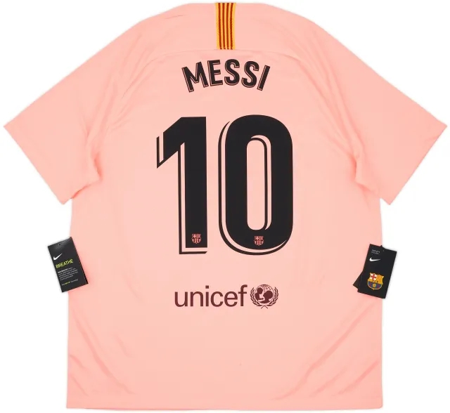 2018-19 Barcelona Third Shirt Messi #10 (XL)