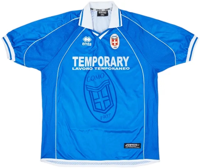 2002-03 Como Home Shirt - 8/10 - (XXL)