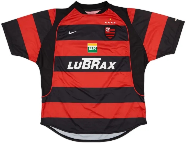 2002-04 Flamengo Home Shirt - 9/10 - (XL)