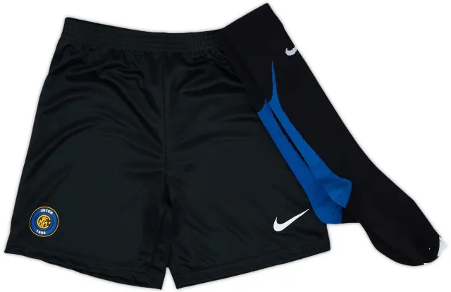 2005-06 Inter Milan Home Shorts & Socks - 10/10 - (6-7 Years)