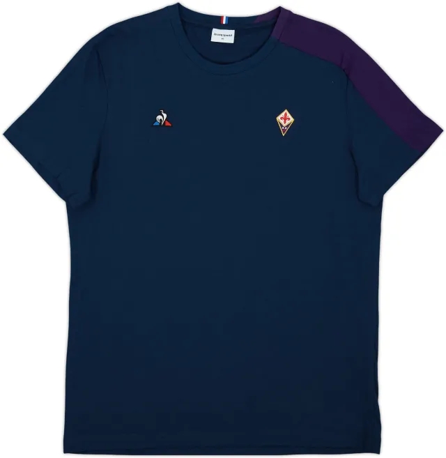 2019-20 Fiorentina Le Coq Sportif Tee - 10/10 - (M)