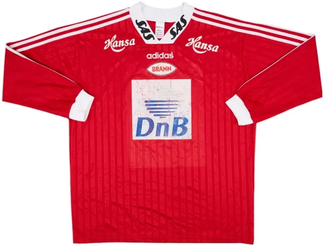 1994-95 Brann Home L/S Shirt - 6/10 - (XL)