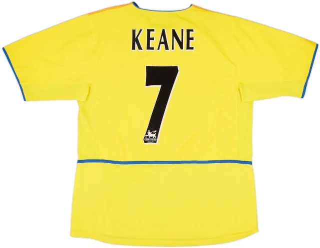 2002-03 Leeds United Away Shirt Keane #7 - 7/10 - (L)