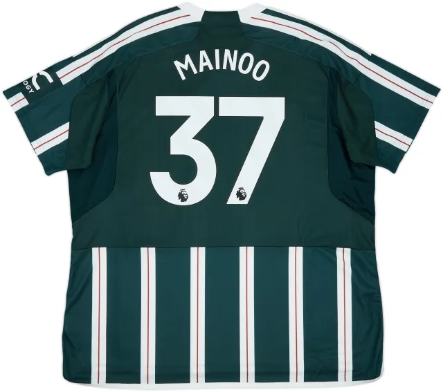 2023-24 Manchester United Away Shirt Mainoo #37 (3XL)