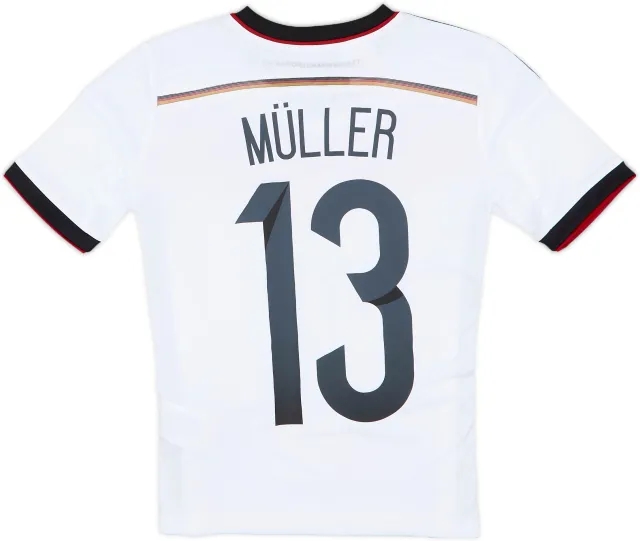 2014-15 Germany Home Shirt Muller #13 - 10/10 - (S.Boys)