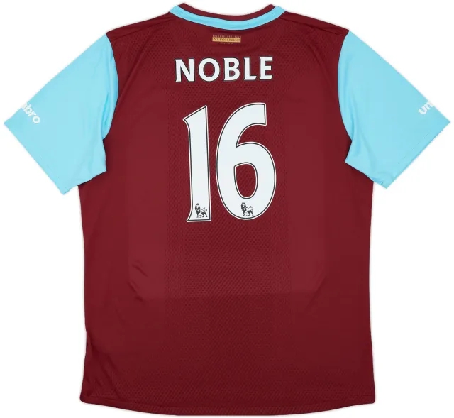 2015-16 West Ham 'Boleyn' Home Shirt Noble #16 (XL)
